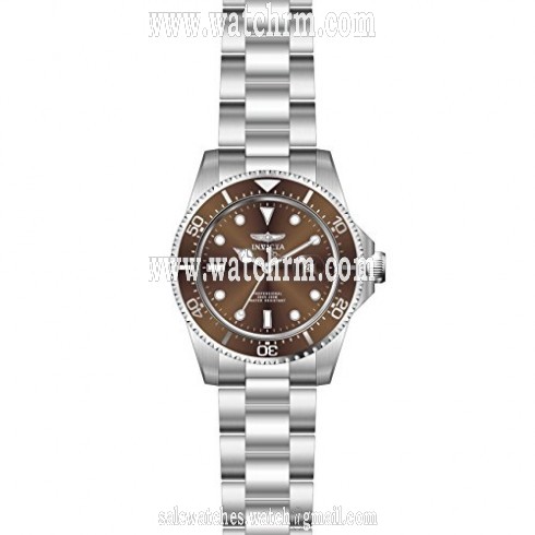 Invicta Pro Diver Brown Dial Stainless Steel Men's Watch 22049