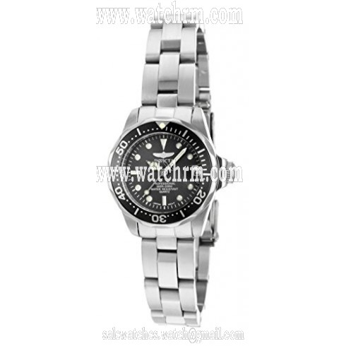 Invicta Pro Diver Charcoal Dial Stainless Steel Ladies Watch 14984