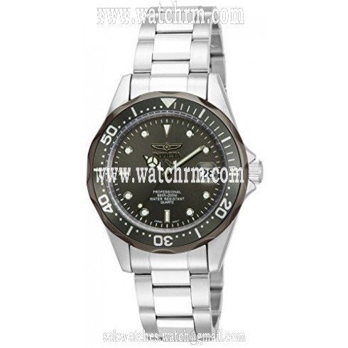 Invicta Pro Diver Charcoal Grey Dial Stainless Steel Men's Watch 12812