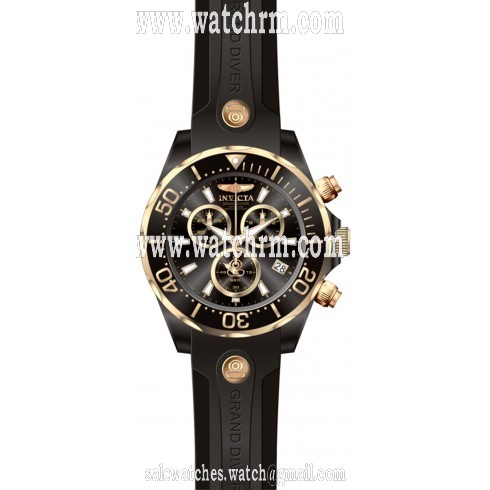 Invicta Pro Diver Chronograph Black Dial Stainless Steel Men's Watch 12399