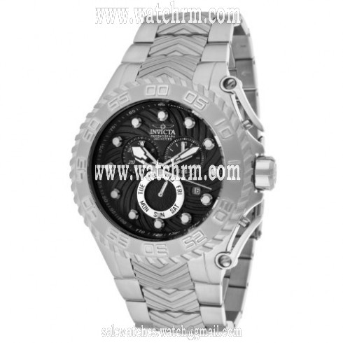 Invicta Pro Diver Chronograph Black Dial Stainless Steel Men's Watch 12931