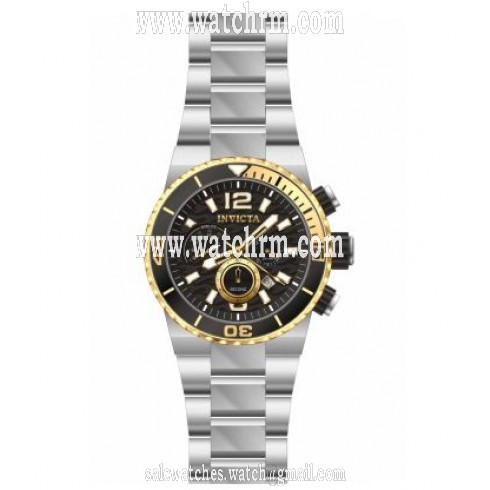 Invicta Pro Diver Chronograph Black Dial Stainless Steel Men's Watch 12992