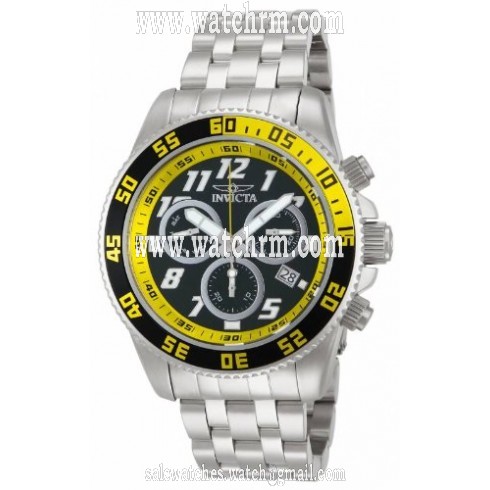 Invicta Pro Diver Chronograph Black Dial Stainless Steel Men's Watch 14510
