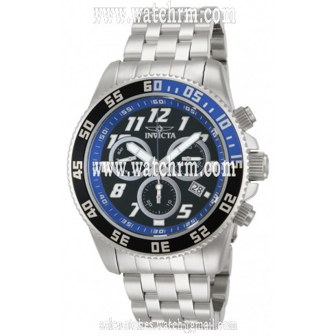 Invicta Pro Diver Chronograph Black Dial Stainless Steel Men's Watch 14511