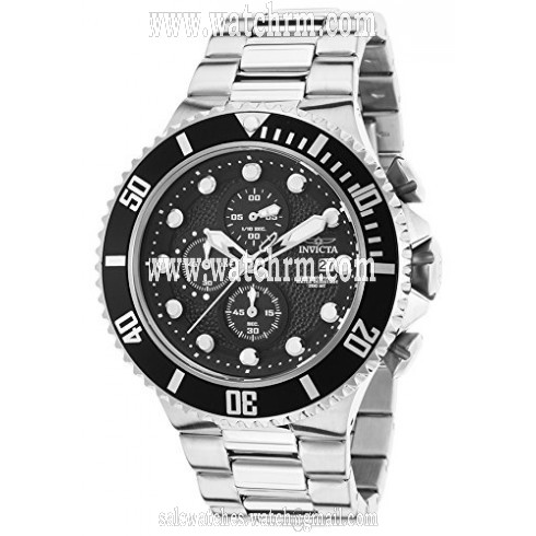 Invicta Pro Diver Chronograph Black Dial Stainless Steel Men's Watch 18906