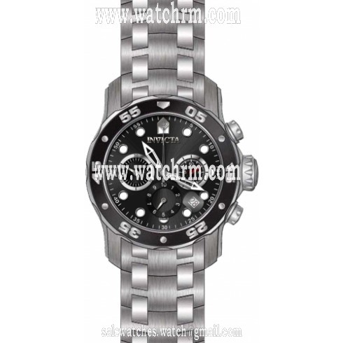 Invicta Pro Diver Chronograph Black Dial Stainless Steel Men's Watch 21920