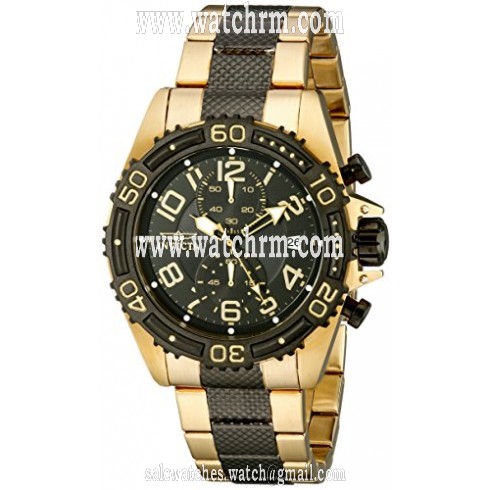 Invicta Pro Diver Chronograph Black Dial Two-tone Men's Watch 15422