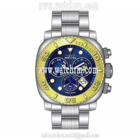 Invicta Pro Diver Chronograph Blue Dial Gold-tone Men's Watch 14647