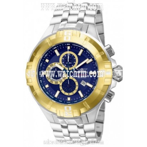 Invicta Pro Diver Chronograph Blue Dial Stainless Steel Men's Watch 12359
