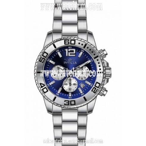 Invicta Pro Diver Chronograph Blue Dial Stainless Steel Men's Watch 17397