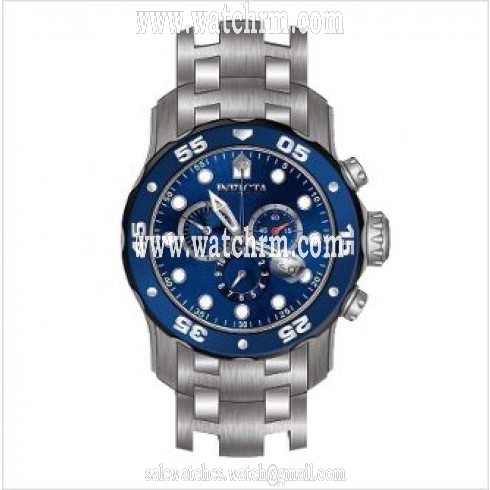 Invicta Pro Diver Chronograph Blue Dial Stainless Steel Men's Watch 80057