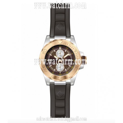 Invicta Pro Diver Chronograph Brown Sunray Dial Men's Watch 13998