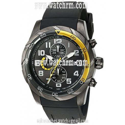 Invicta Pro Diver Chronograph Grey Dial Black Polyurethane Men's Watch 21947
