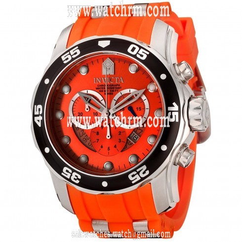 Invicta Pro Diver Chronograph Orange Men's Watch 6980