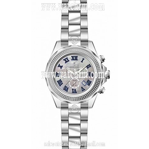 Invicta Pro Diver Chronograph Platinum Dial Stainless Steel Men's Watch 16257