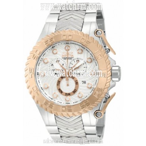 Invicta Pro Diver Chronograph Silver Dial Stainless Steel Men's Watch 12941