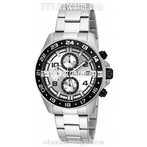 Invicta Pro Diver Chronograph Silver Dial Stainless Steel Watch 16022