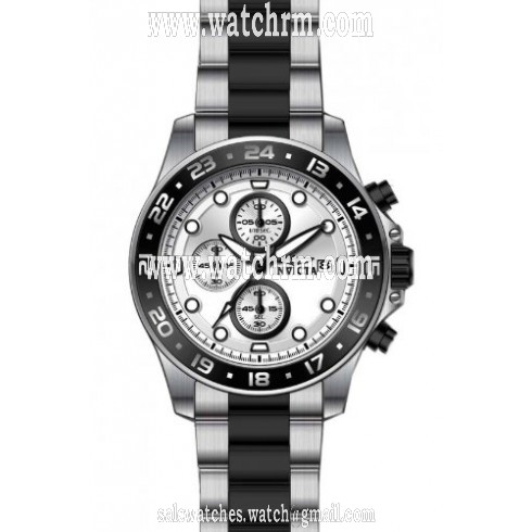 Invicta Pro Diver Chronograph Silver Dial Two-tone Men's Watch 15209