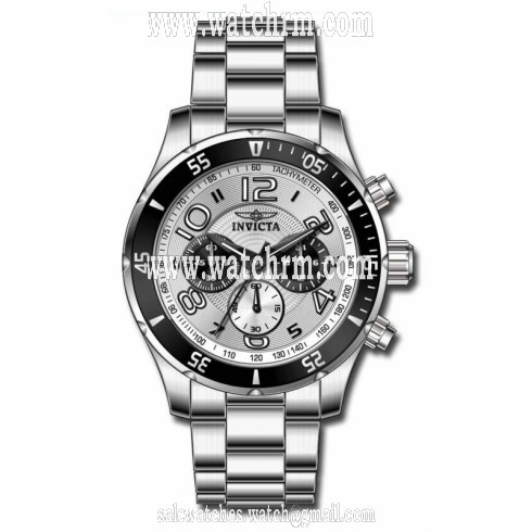 Invicta Pro Diver Chronograph Silver-tone Dial Stainless Steel Men's Watch 12912