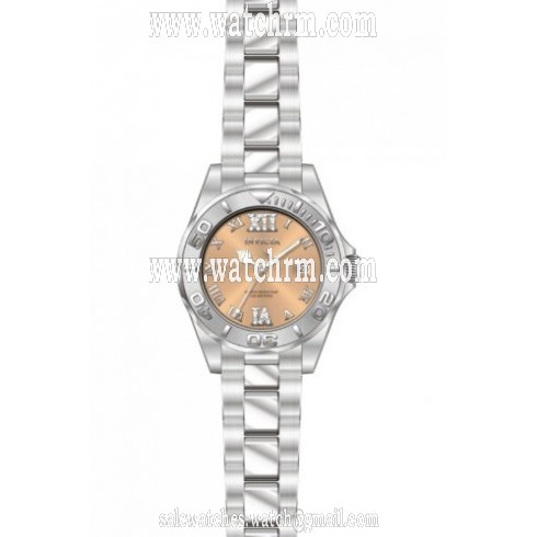 Invicta Pro Diver Copper-tone Dial Stainless Steel Ladies Watch 14348