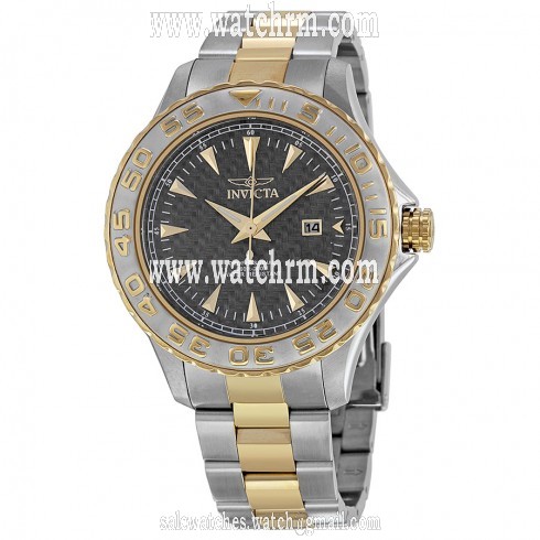 Invicta Pro Diver Dark Grey Dial Two-tone Men's Watch 15851