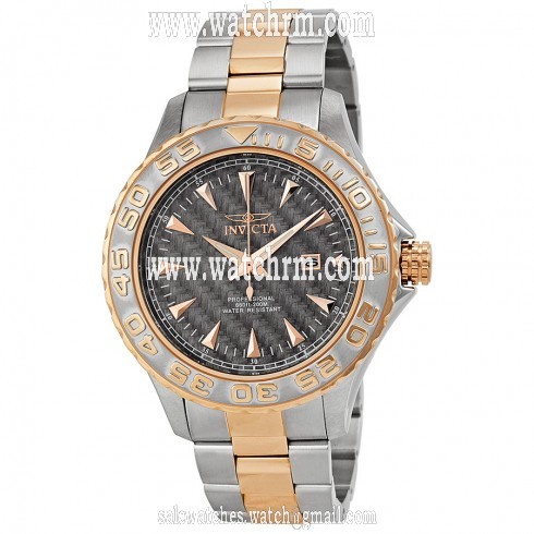 Invicta Pro Diver Dark Grey Dial Two-tone Men's Watch 15852