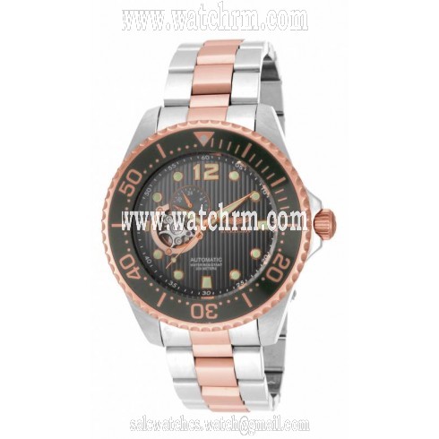 Invicta Pro Diver GMT Automatic Black Dial Two-tone Men's Watch 15417