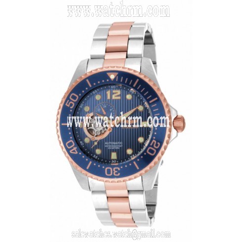 Invicta Pro Diver GMT Automatic Blue Dial Two-tone Men's Watch 15416