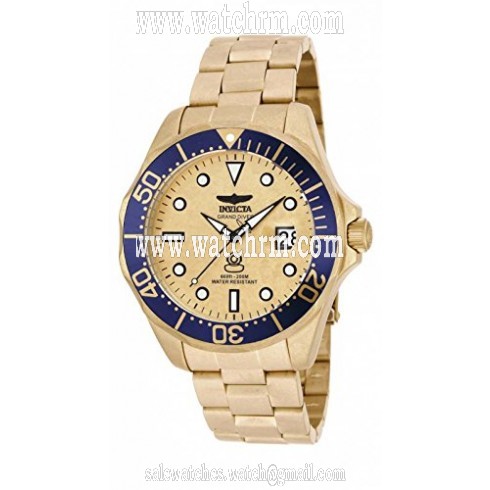 Invicta Pro Diver Gold Dial Gold-plated Men's Watch 17108