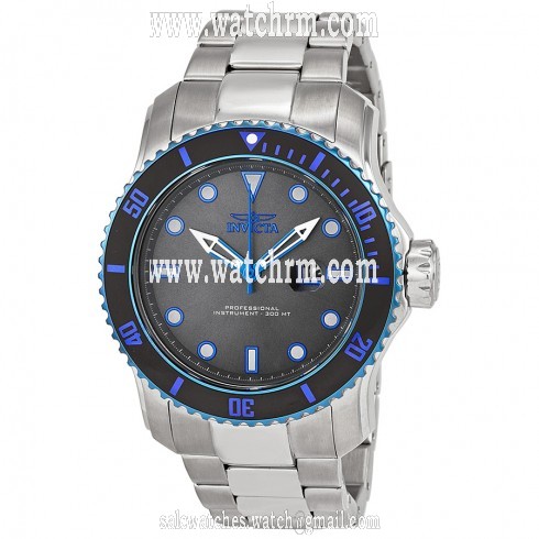 Invicta Pro Diver Grey Dial Stainless Steel Men's Watch 15077