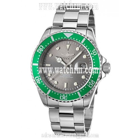 Invicta Pro Diver Grey Dial Stainless Steel Men's Watch 22021