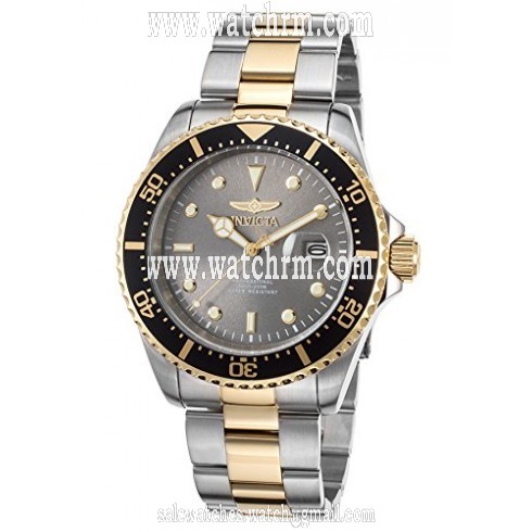 Invicta Pro Diver Grey Dial Two-tone Men's Watch 22057