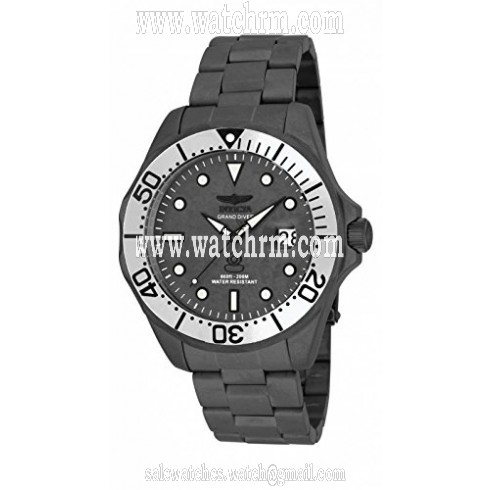 Invicta Pro Diver Gunmetal Dial Gunmetal Ion-plated Men's Watch 17111