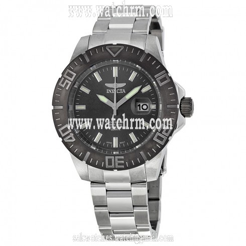 Invicta Pro Diver Gunmetal-tone Dial Stainless Steel Men's Watch 14050