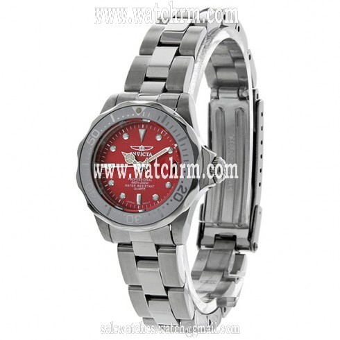 Invicta Pro Diver Mini Diver Red Ladies Watch 12518