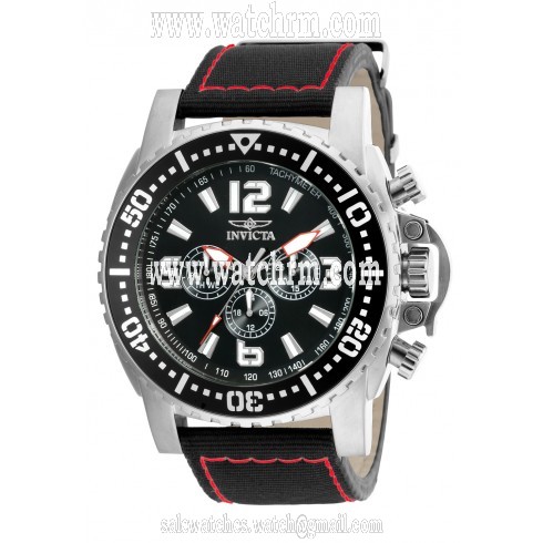 Invicta Pro Diver Multi-Function Black Dial Black Nylon Men's Watch 20076