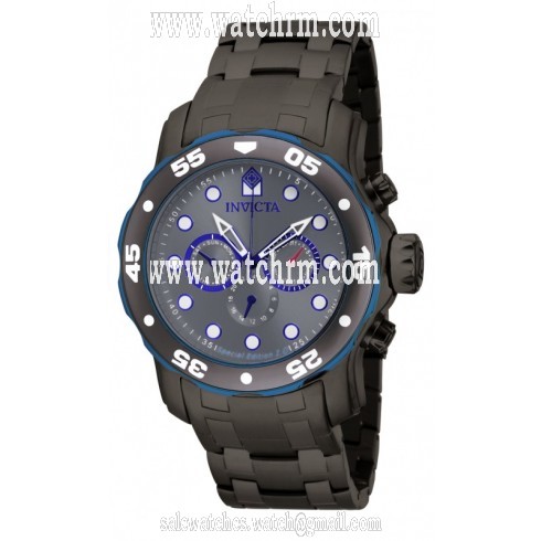 Invicta Pro Diver Multi-Function Charcoal Dial Gunmetal Ion-plated Men's Watch 15045