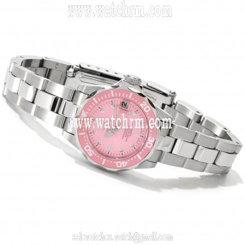 Invicta Pro Diver Pink Ladies Watch 11437