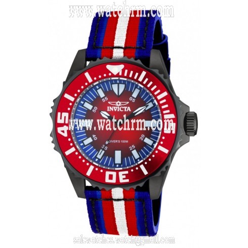 Invicta Pro Diver Red Dial Men's Watch 18617