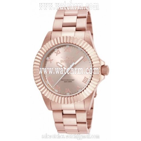 Invicta Pro Diver  Rose Dial Rose Gold-tone Men's Watch 16738