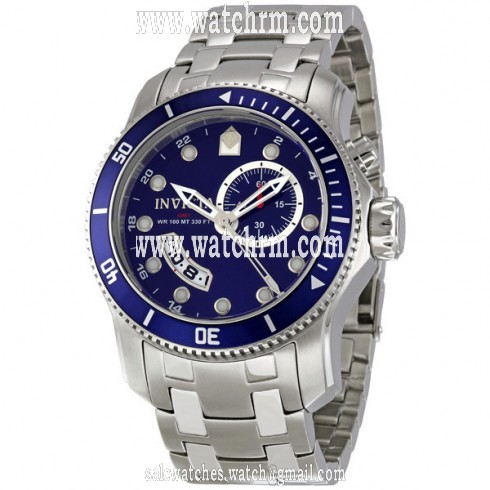 Invicta Pro Diver Scuba Blue Dial Stainless Steel Men's Watch 6090