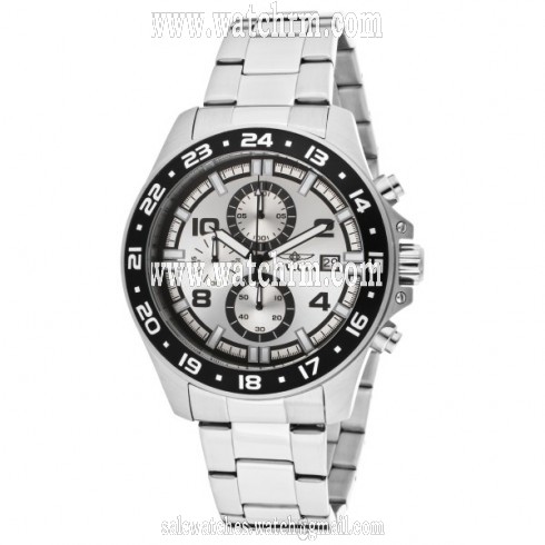 Invicta Pro Diver Silver Dial Men's Chronograph Watch 13866