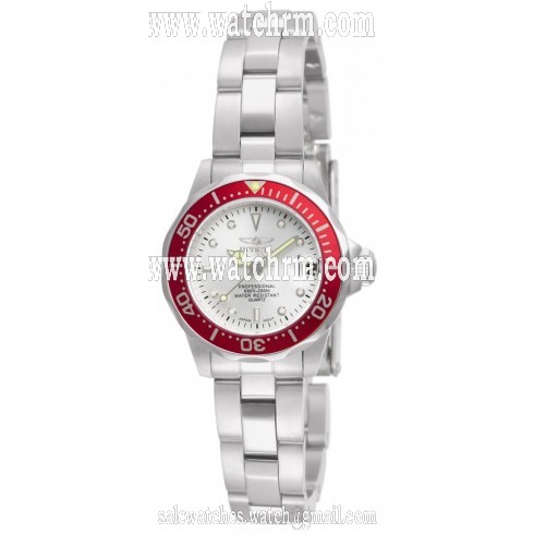 Invicta Pro Diver Silver Dial Stainless Steel Ladies Watch 12521