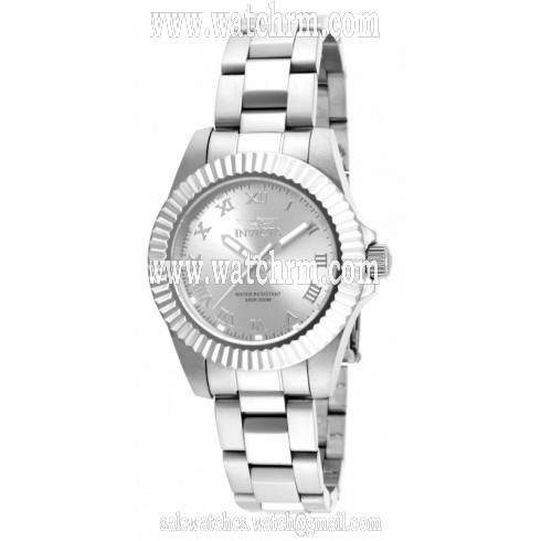 Invicta Pro Diver Silver Dial Stainless Steel Ladies Watch 16761