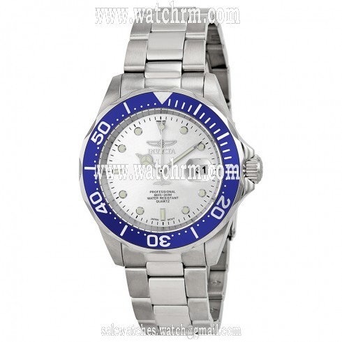 Invicta Pro Diver Silver Dial Stainless Steel Men's Watch 14123