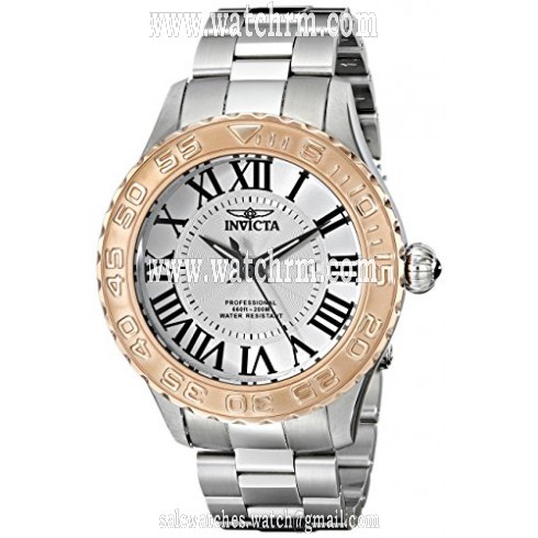 Invicta Pro Diver Silver Dial Stainless Steel Men's Watch 14539