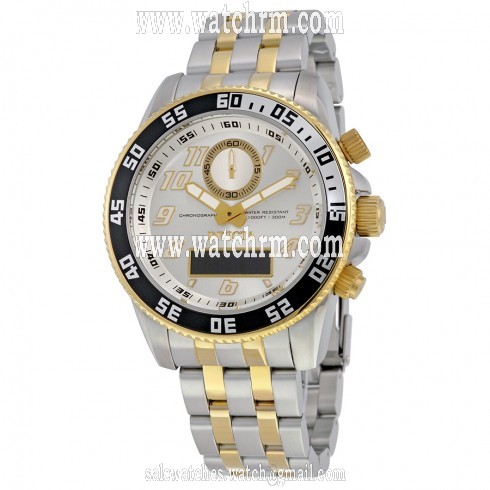 Invicta Pro Diver Silver Dial Two-tone Men's Watch 15816