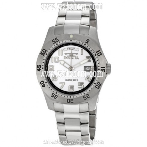 Invicta Pro Diver Stainless Steel White Dial Men's Watch 5249
