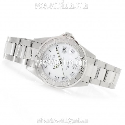 Invicta Pro Diver White Dial Stainless Steel Ladies Watch 14350