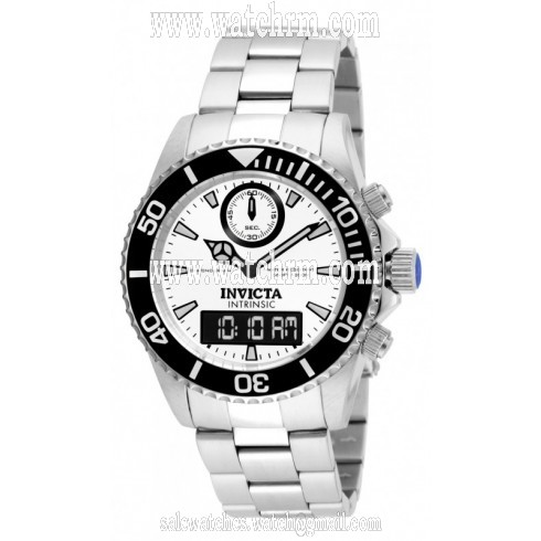 Invicta Pro Diver White Dial Stainless Steel Men's Watch 12470
